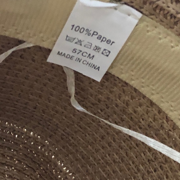 Cowrie Shell Panama Hat BRAND NEW - Picture 12 of 13